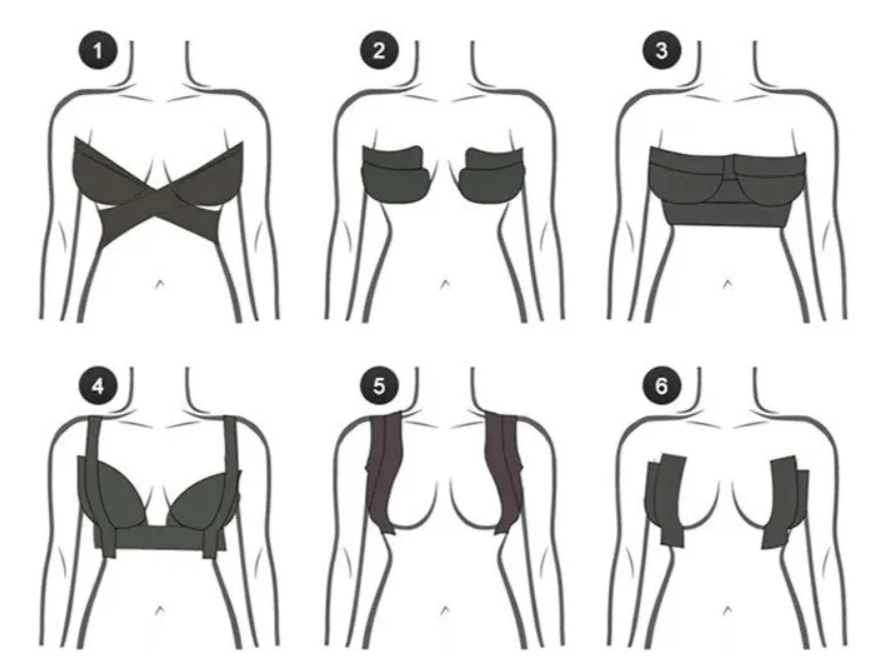 Miniatura 2 de Cinta Levanta Busto Boob Tape 5 mt